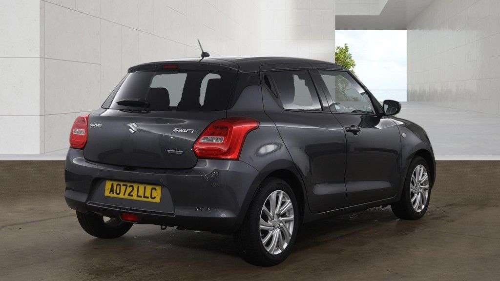 A 2023 SUZUKI SWIFT 1.2 Dualjet MHEV SZ-T Hatchback 5dr Petrol Hybrid CVT Euro 6 (s/s) (83 ps) A 2023 SUZUKI SWIFT 1.2 Dualjet MHEV SZ-T Hatchback 5dr Petrol Hybrid CVT Euro 6 (s/s) (83 ps)