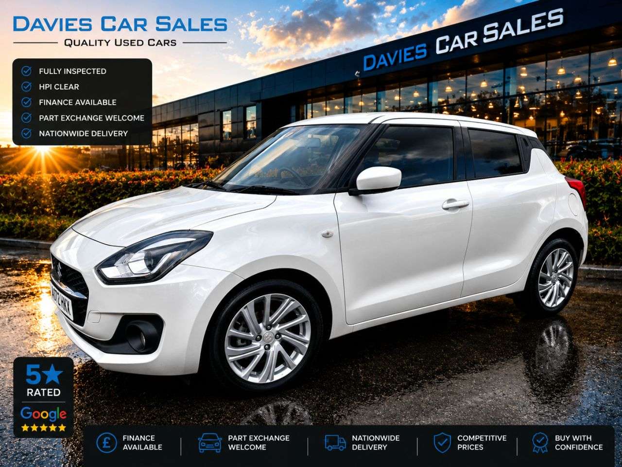 A 2023 SUZUKI SWIFT 1.2 Dualjet MHEV SZ-T Hatchback 5dr Petrol Hybrid CVT Euro 6 (s/s) (83 ps) A 2023 SUZUKI SWIFT 1.2 Dualjet MHEV SZ-T Hatchback 5dr Petrol Hybrid CVT Euro 6 (s/s) (83 ps)