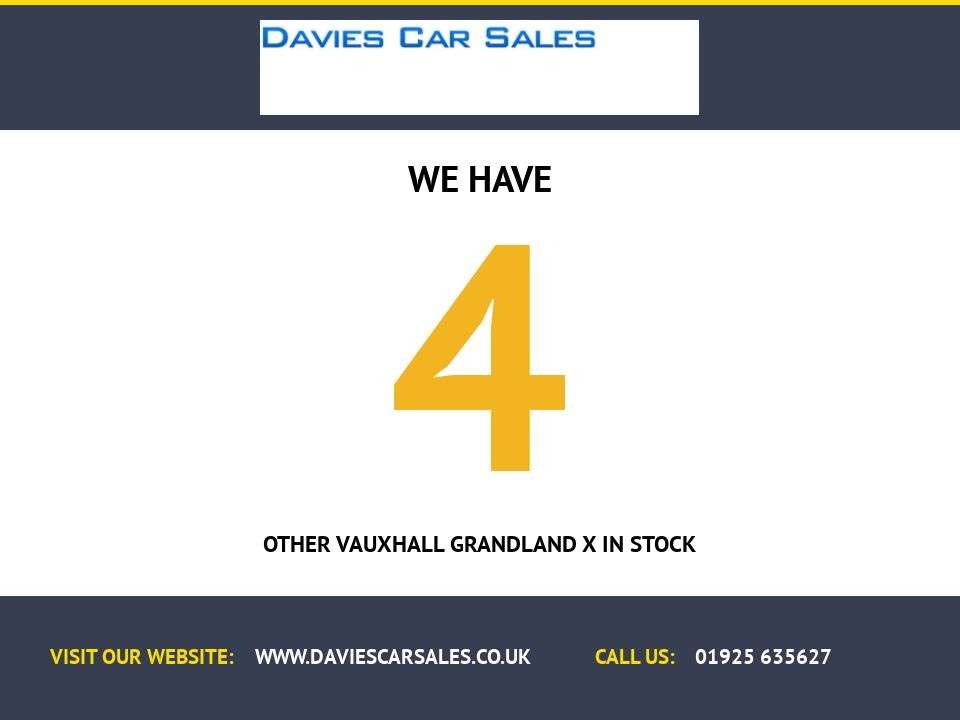 2019 VAUXHALL GRANDLAND X 2019 VAUXHALL GRANDLAND X