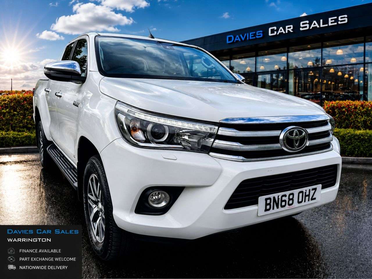 A 2018 TOYOTA HILUX 2.4 D-4D Invincible Pickup Double Cab 4dr Diesel Auto 4WD Euro 6 (s/s) (TSS A 2018 TOYOTA HILUX 2.4 D-4D Invincible Pickup Double Cab 4dr Diesel Auto 4WD Euro 6 (s/s) (TSS
