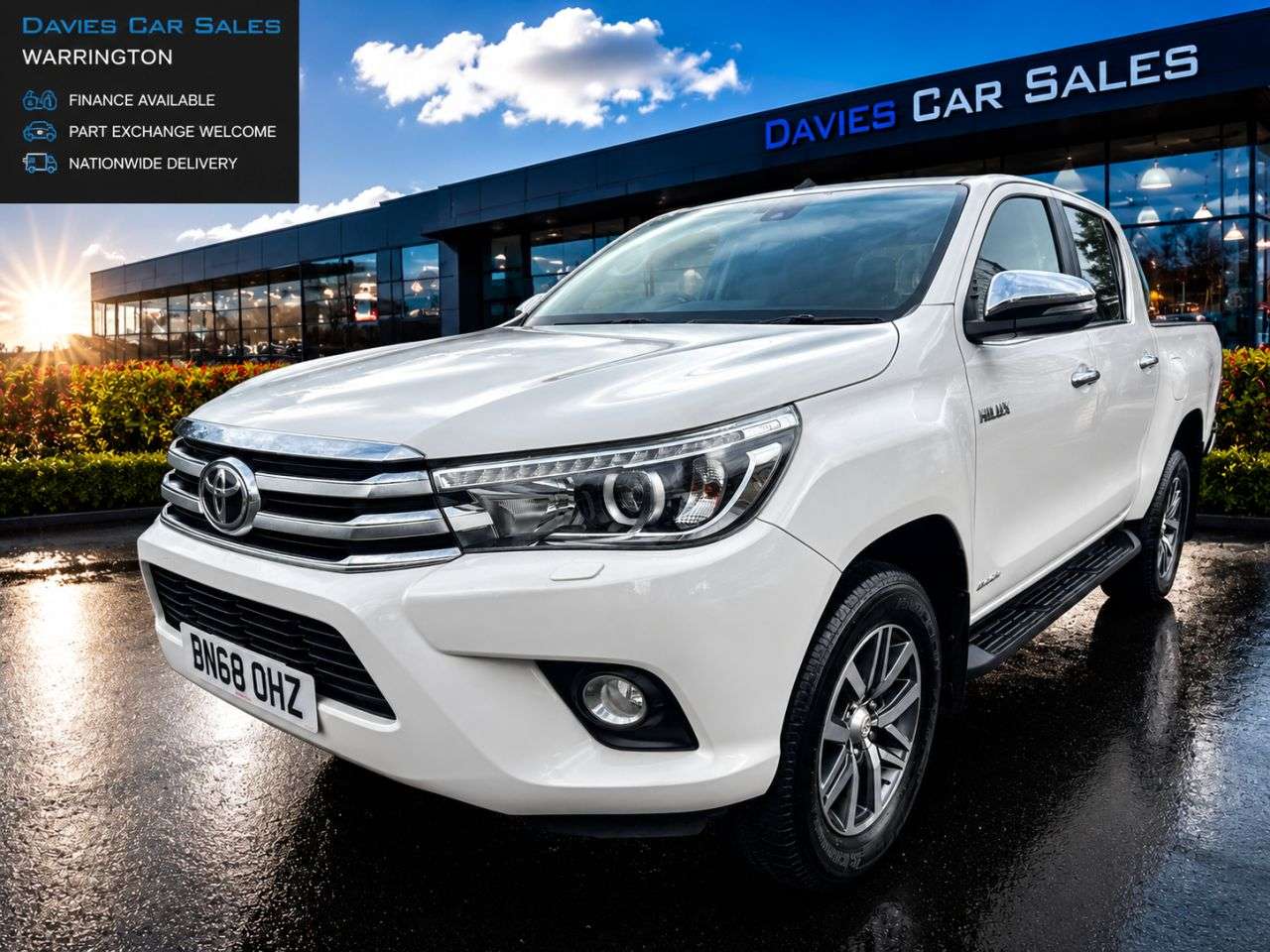 A 2018 TOYOTA HILUX 2.4 D-4D Invincible Pickup Double Cab 4dr Diesel Auto 4WD Euro 6 (s/s) (TSS A 2018 TOYOTA HILUX 2.4 D-4D Invincible Pickup Double Cab 4dr Diesel Auto 4WD Euro 6 (s/s) (TSS