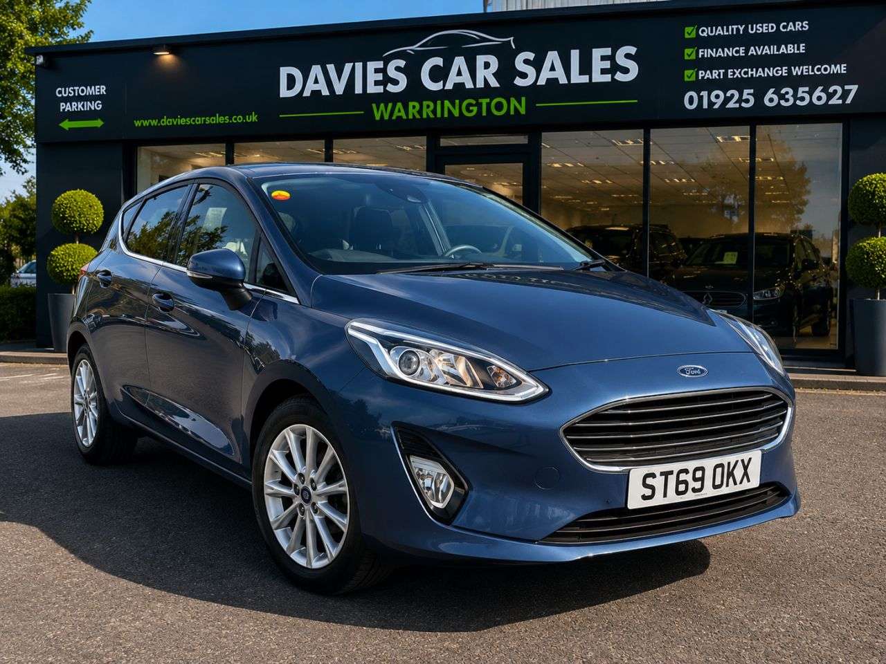 A 2019 FORD FIESTA 1.0T EcoBoost GPF Titanium Hatchback 5dr Petrol Manual Euro 6 (s/s) (100 ps A 2019 FORD FIESTA 1.0T EcoBoost GPF Titanium Hatchback 5dr Petrol Manual Euro 6 (s/s) (100 ps