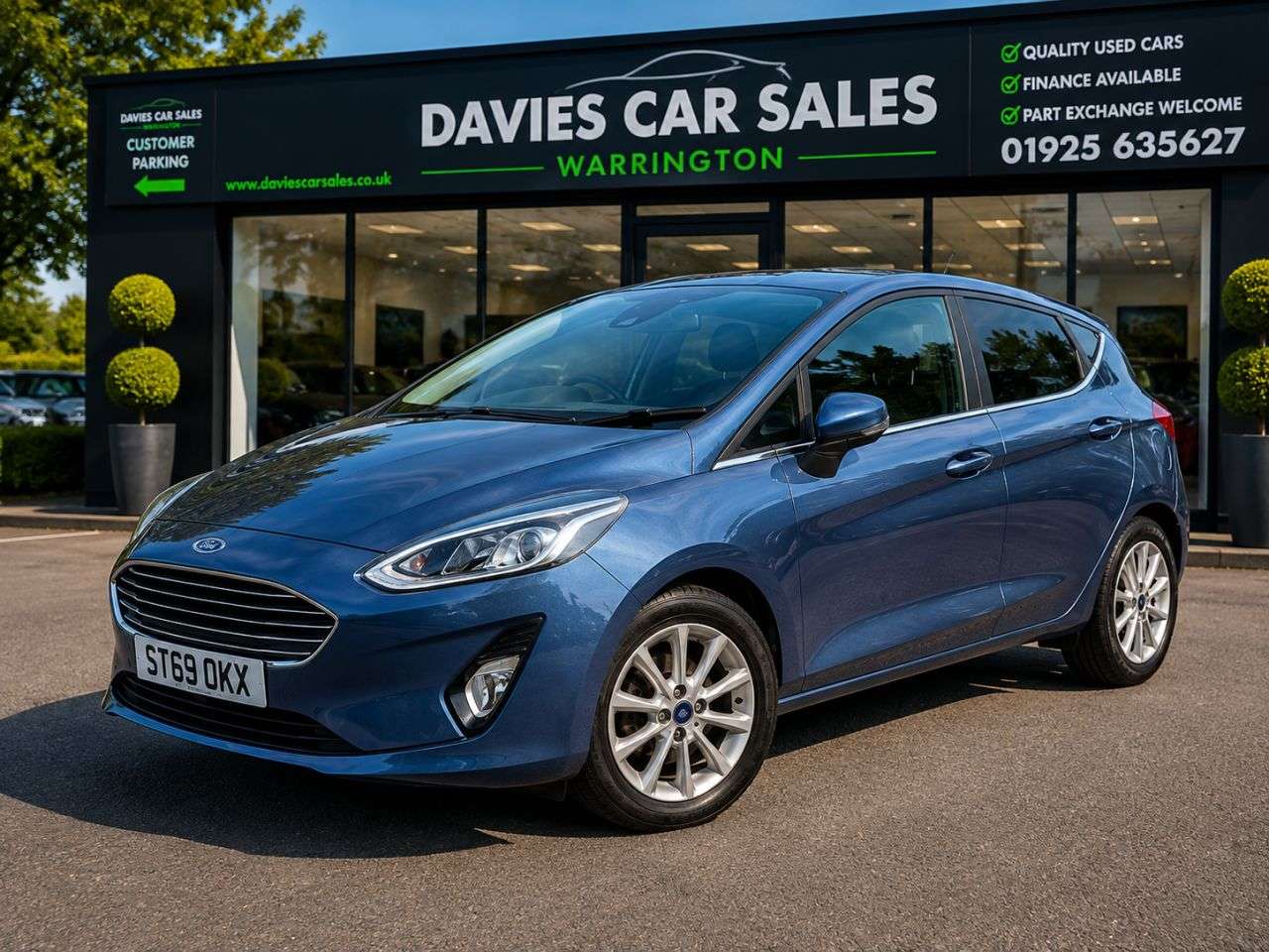A 2019 FORD FIESTA 1.0T EcoBoost GPF Titanium Hatchback 5dr Petrol Manual Euro 6 (s/s) (100 ps A 2019 FORD FIESTA 1.0T EcoBoost GPF Titanium Hatchback 5dr Petrol Manual Euro 6 (s/s) (100 ps