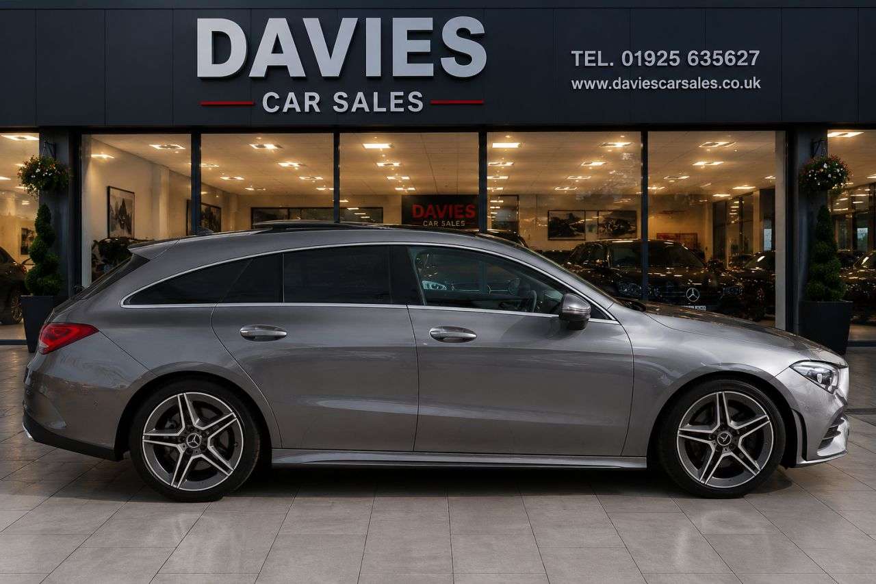 A 2020 MERCEDES-BENZ CLA 2.0 CLA250 AMG Line (Premium Plus 2) Shooting Brake 5dr Petrol 7G-DCT Euro A 2020 MERCEDES-BENZ CLA 2.0 CLA250 AMG Line (Premium Plus 2) Shooting Brake 5dr Petrol 7G-DCT Euro
