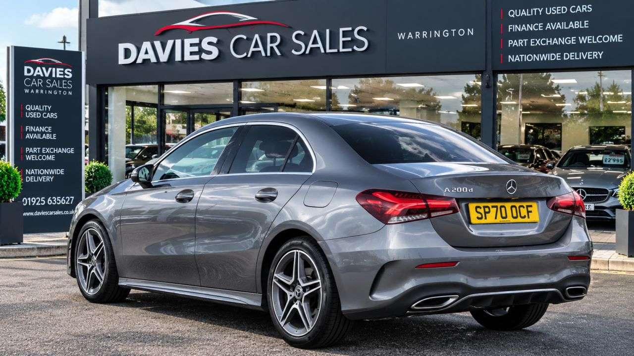 A 2021 MERCEDES-BENZ A CLASS 2.0 A200d AMG Line Saloon 4dr Diesel 8G-DCT Euro 6 (s/s) (150 ps) A 2021 MERCEDES-BENZ A CLASS 2.0 A200d AMG Line Saloon 4dr Diesel 8G-DCT Euro 6 (s/s) (150 ps)