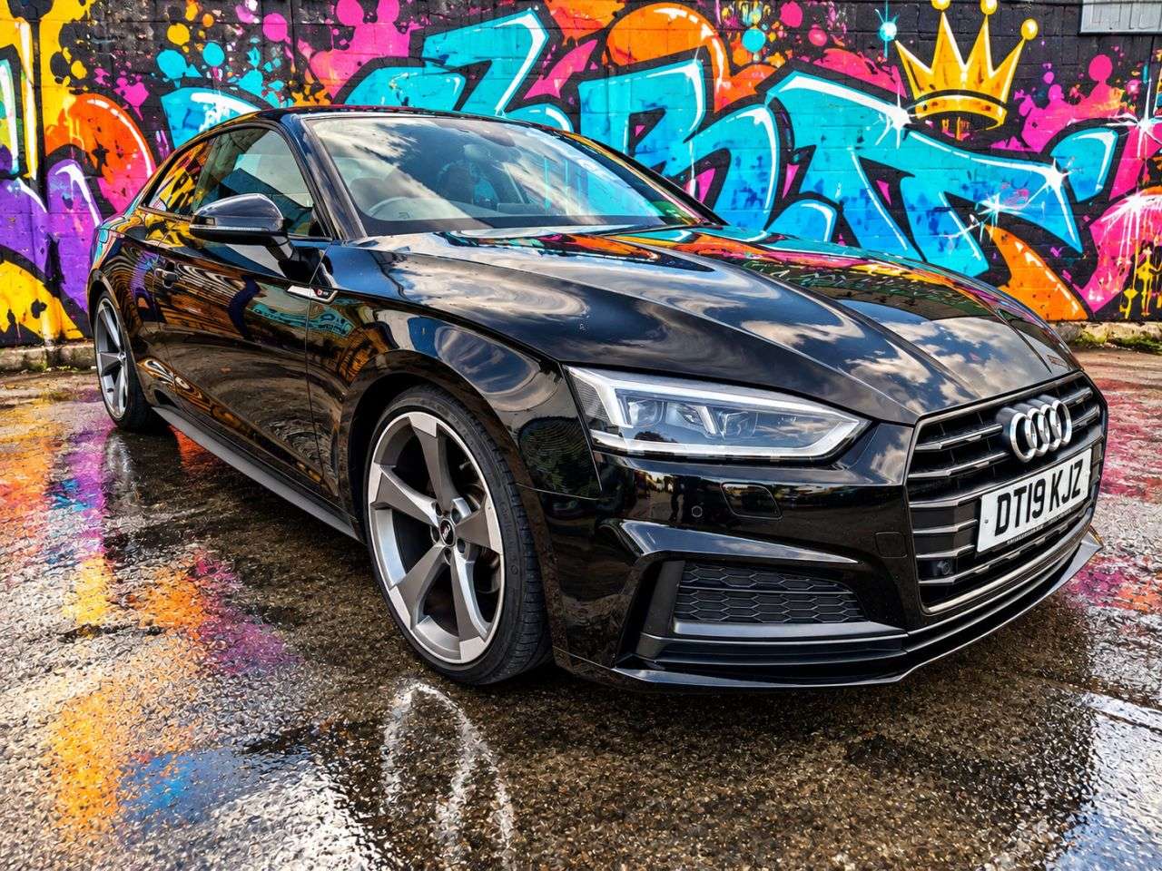 A 2019 AUDI A5 2.0 TFSI 35 Black Edition Coupe 2dr Petrol S Tronic Euro 6 (s/s) (150 ps) A 2019 AUDI A5 2.0 TFSI 35 Black Edition Coupe 2dr Petrol S Tronic Euro 6 (s/s) (150 ps)