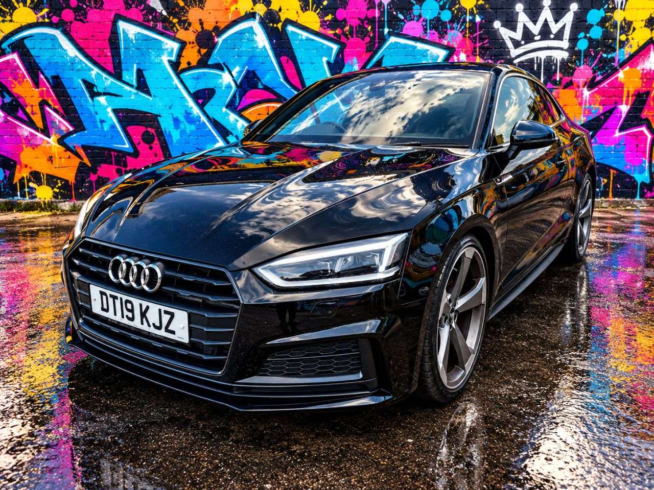 A 2019 AUDI A5 2.0 TFSI 35 Black Edition Coupe 2dr Petrol S Tronic Euro 6 (s/s) (150 ps) A 2019 AUDI A5 2.0 TFSI 35 Black Edition Coupe 2dr Petrol S Tronic Euro 6 (s/s) (150 ps)