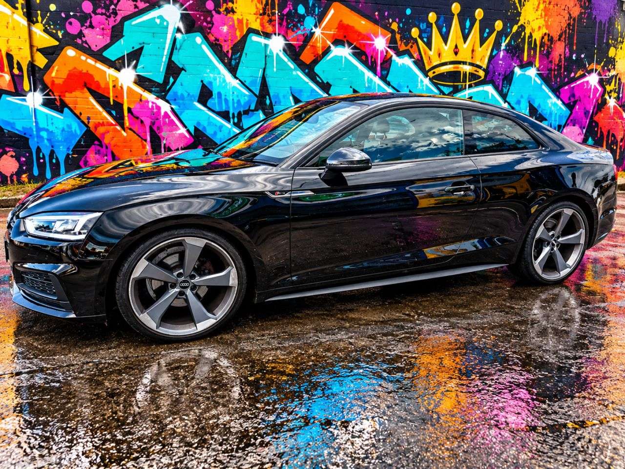 A 2019 AUDI A5 2.0 TFSI 35 Black Edition Coupe 2dr Petrol S Tronic Euro 6 (s/s) (150 ps) A 2019 AUDI A5 2.0 TFSI 35 Black Edition Coupe 2dr Petrol S Tronic Euro 6 (s/s) (150 ps)