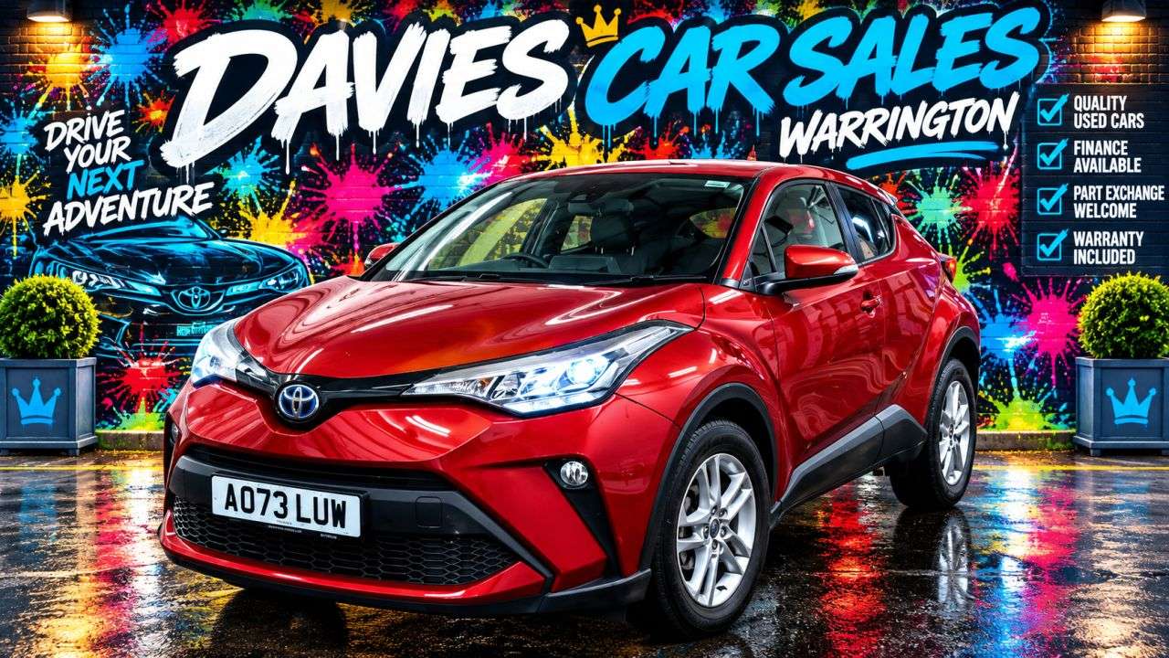 A 2023 TOYOTA C-HR 1.8 VVT-h GPF Icon SUV 5dr Petrol Hybrid CVT Euro 6 (s/s) (122 ps) A 2023 TOYOTA C-HR 1.8 VVT-h GPF Icon SUV 5dr Petrol Hybrid CVT Euro 6 (s/s) (122 ps)