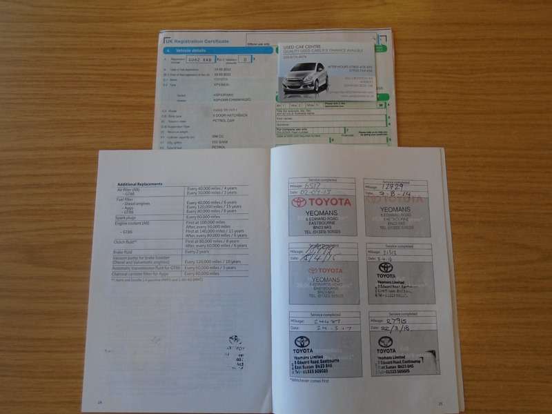 2012 TOYOTA YARIS 2012 TOYOTA YARIS