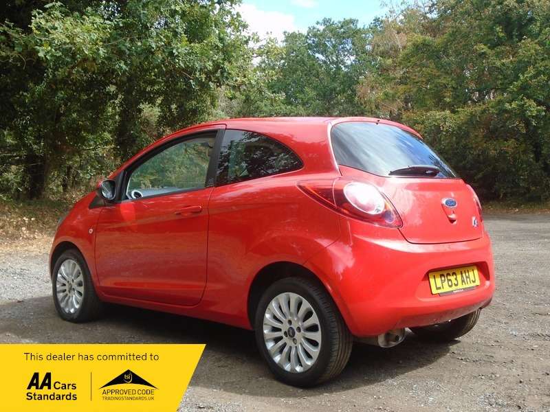 A 2014 FORD KA ZETEC A 2014 FORD KA ZETEC
