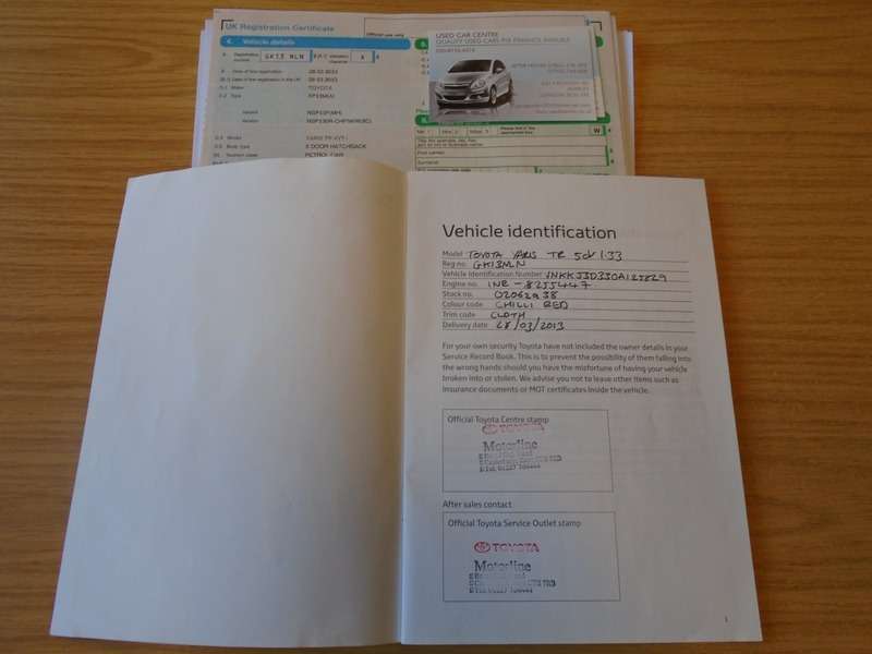 2013 TOYOTA YARIS 2013 TOYOTA YARIS