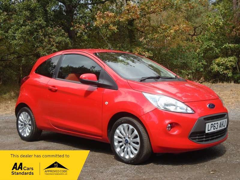A 2014 FORD KA ZETEC A 2014 FORD KA ZETEC