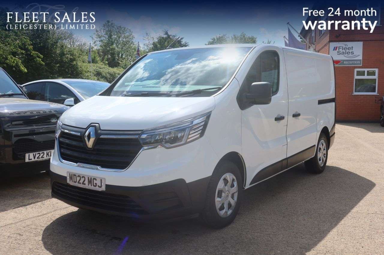 A 2022 RENAULT TRAFIC 2.0 dCi Blue SL28 Business Panel Van 5dr Diesel Manual L1 H1 Euro 6 (s/s) ( A 2022 RENAULT TRAFIC 2.0 dCi Blue SL28 Business Panel Van 5dr Diesel Manual L1 H1 Euro 6 (s/s) (