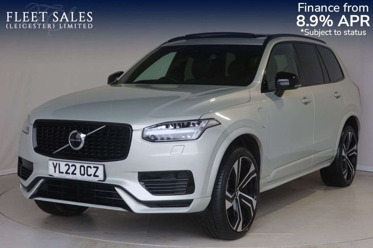 A 2022 VOLVO XC90 2.0h T8 Recharge 18.8kWh R-Design Pro SUV 5dr Petrol Plug-in Hybrid Auto 4W A 2022 VOLVO XC90 2.0h T8 Recharge 18.8kWh R-Design Pro SUV 5dr Petrol Plug-in Hybrid Auto 4W