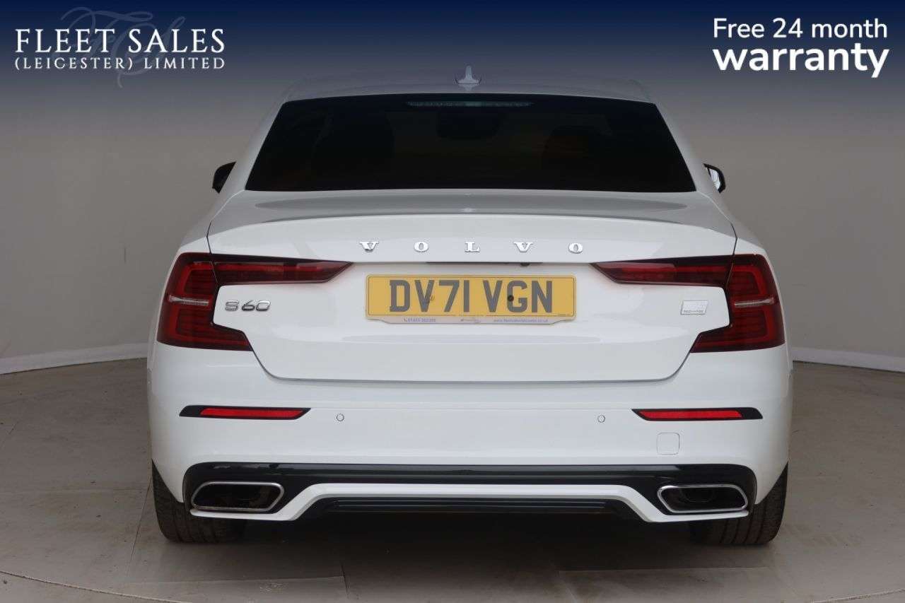 A 2021 VOLVO S60 2.0h T8 Recharge 11.6kWh R-Design Saloon 4dr Petrol Plug-in Hybrid Auto AWD A 2021 VOLVO S60 2.0h T8 Recharge 11.6kWh R-Design Saloon 4dr Petrol Plug-in Hybrid Auto AWD