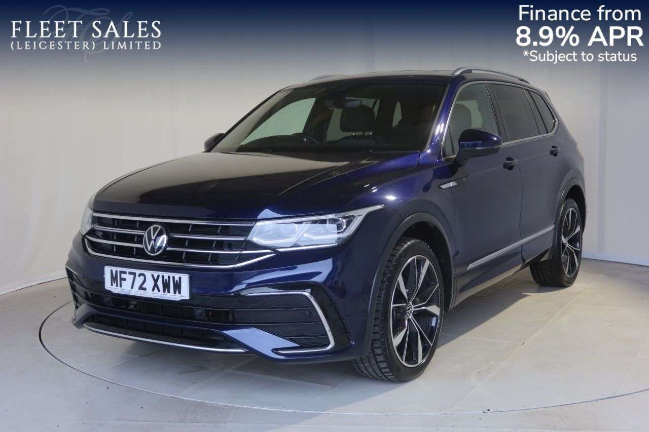 A 2022 VOLKSWAGEN TIGUAN ALLSPACE 1.5 TSI R-Line SUV 5dr Petrol DSG Euro 6 (s/s) (150 ps) APPLE CAR PLAY A 2022 VOLKSWAGEN TIGUAN ALLSPACE 1.5 TSI R-Line SUV 5dr Petrol DSG Euro 6 (s/s) (150 ps) APPLE CAR PLAY