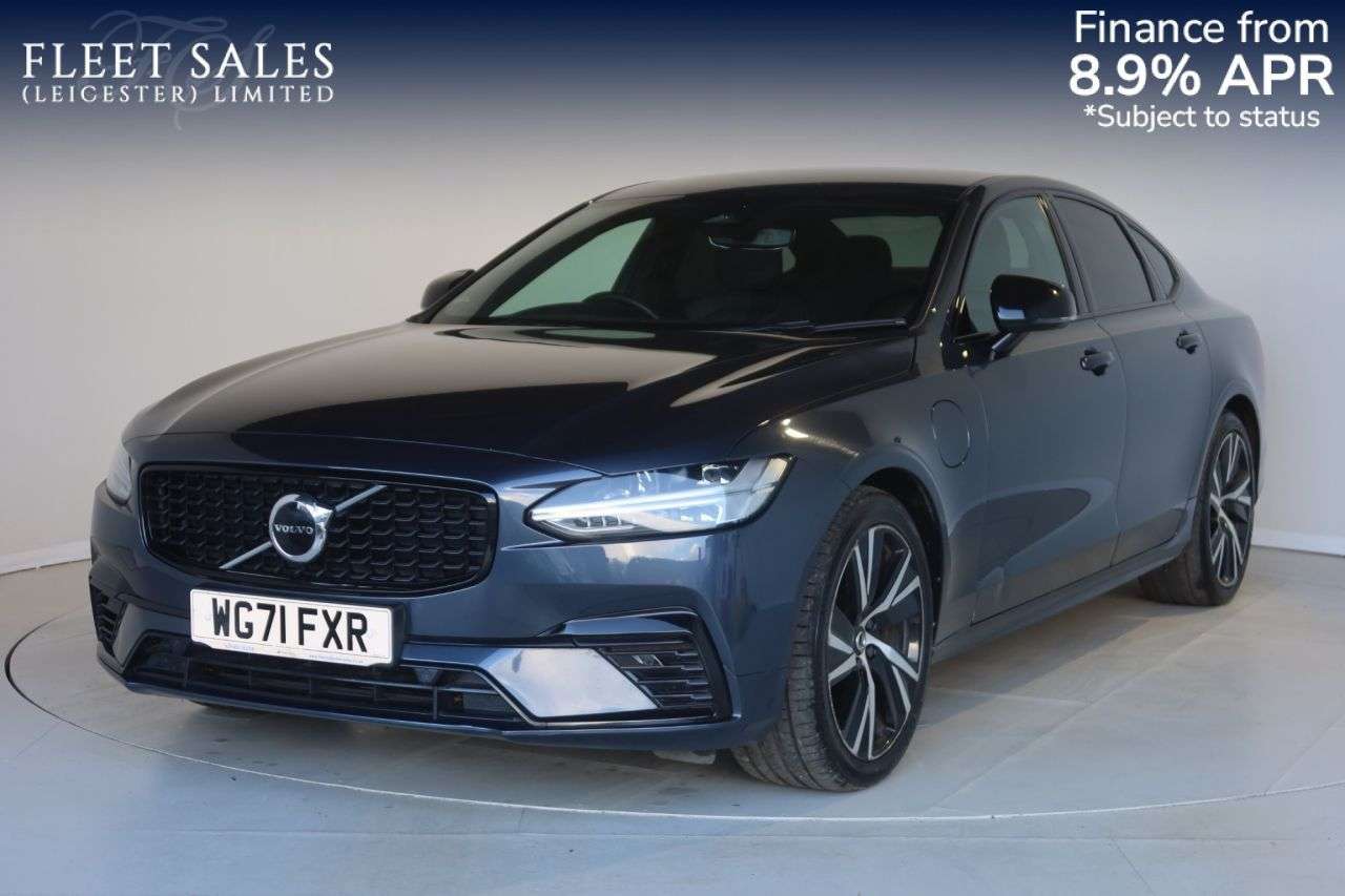A 2021 VOLVO S90 2.0h T8 Recharge 11.6kWh R-Design Saloon 4dr Petrol Plug-in Hybrid Auto AWD A 2021 VOLVO S90 2.0h T8 Recharge 11.6kWh R-Design Saloon 4dr Petrol Plug-in Hybrid Auto AWD