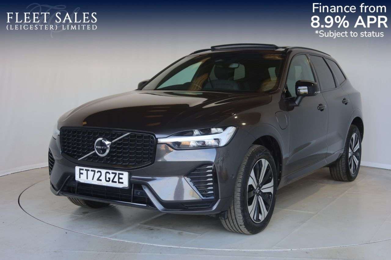 A 2023 VOLVO XC60 2.0h T6 Recharge 18.8kWh Plus SUV 5dr Petrol Plug-in Hybrid Auto AWD Euro 6 A 2023 VOLVO XC60 2.0h T6 Recharge 18.8kWh Plus SUV 5dr Petrol Plug-in Hybrid Auto AWD Euro 6