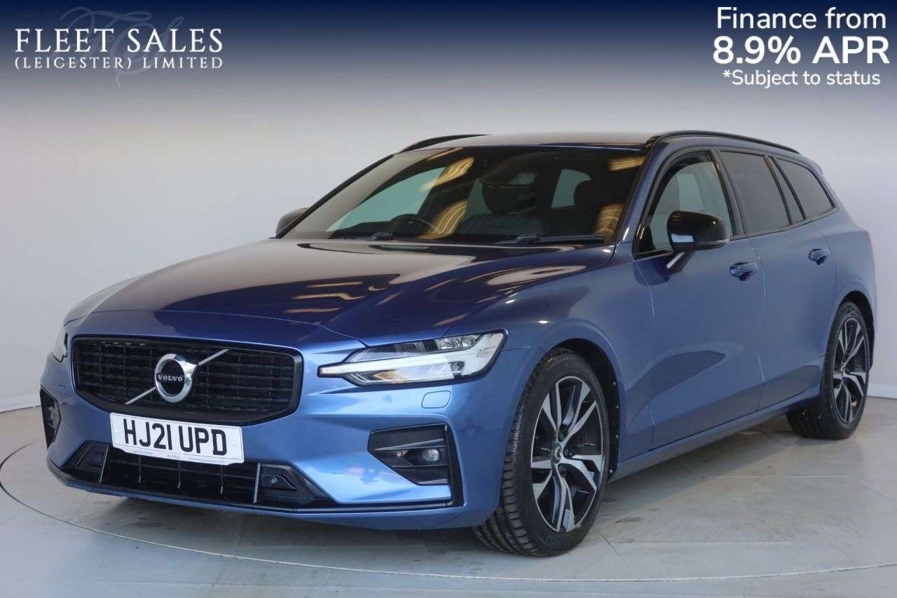 A 2021 VOLVO V60 2.0 B4 MHEV R-Design Estate 5dr Petrol Hybrid Auto Euro 6 (s/s) (197 ps) HE A 2021 VOLVO V60 2.0 B4 MHEV R-Design Estate 5dr Petrol Hybrid Auto Euro 6 (s/s) (197 ps) HE