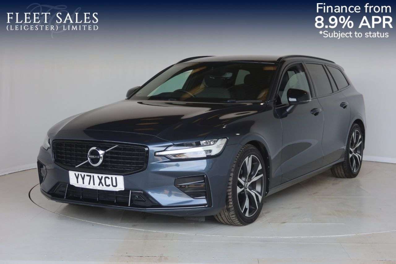 A 2022 VOLVO V60 2.0 B4 MHEV R-Design Estate 5dr Diesel Hybrid Auto Euro 6 (s/s) (197 ps) PI A 2022 VOLVO V60 2.0 B4 MHEV R-Design Estate 5dr Diesel Hybrid Auto Euro 6 (s/s) (197 ps) PI