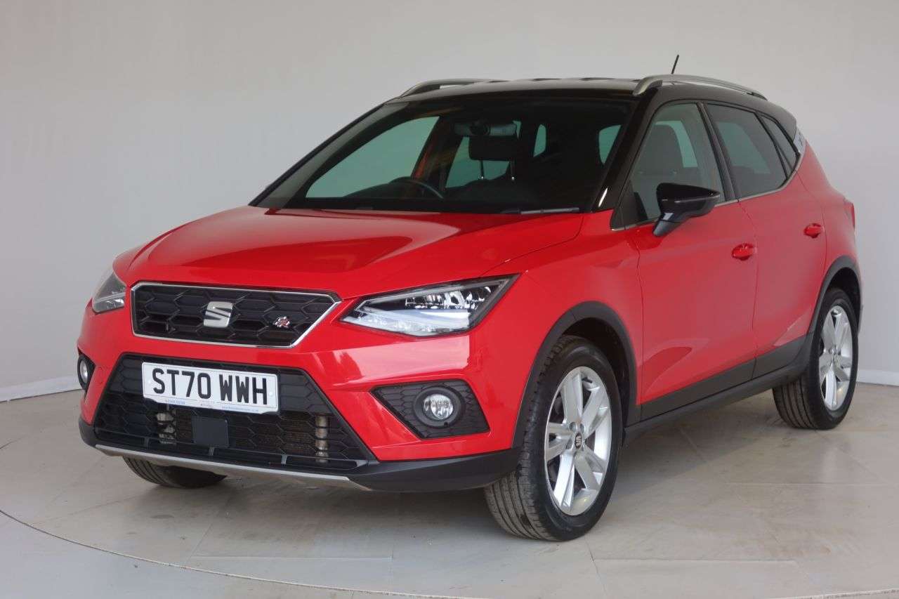 A 2021 SEAT ARONA 1.0 TSI FR SUV 5dr Petrol Manual Euro 6 (s/s) (110 ps) OPTICAL REAR PARKING A 2021 SEAT ARONA 1.0 TSI FR SUV 5dr Petrol Manual Euro 6 (s/s) (110 ps) OPTICAL REAR PARKING