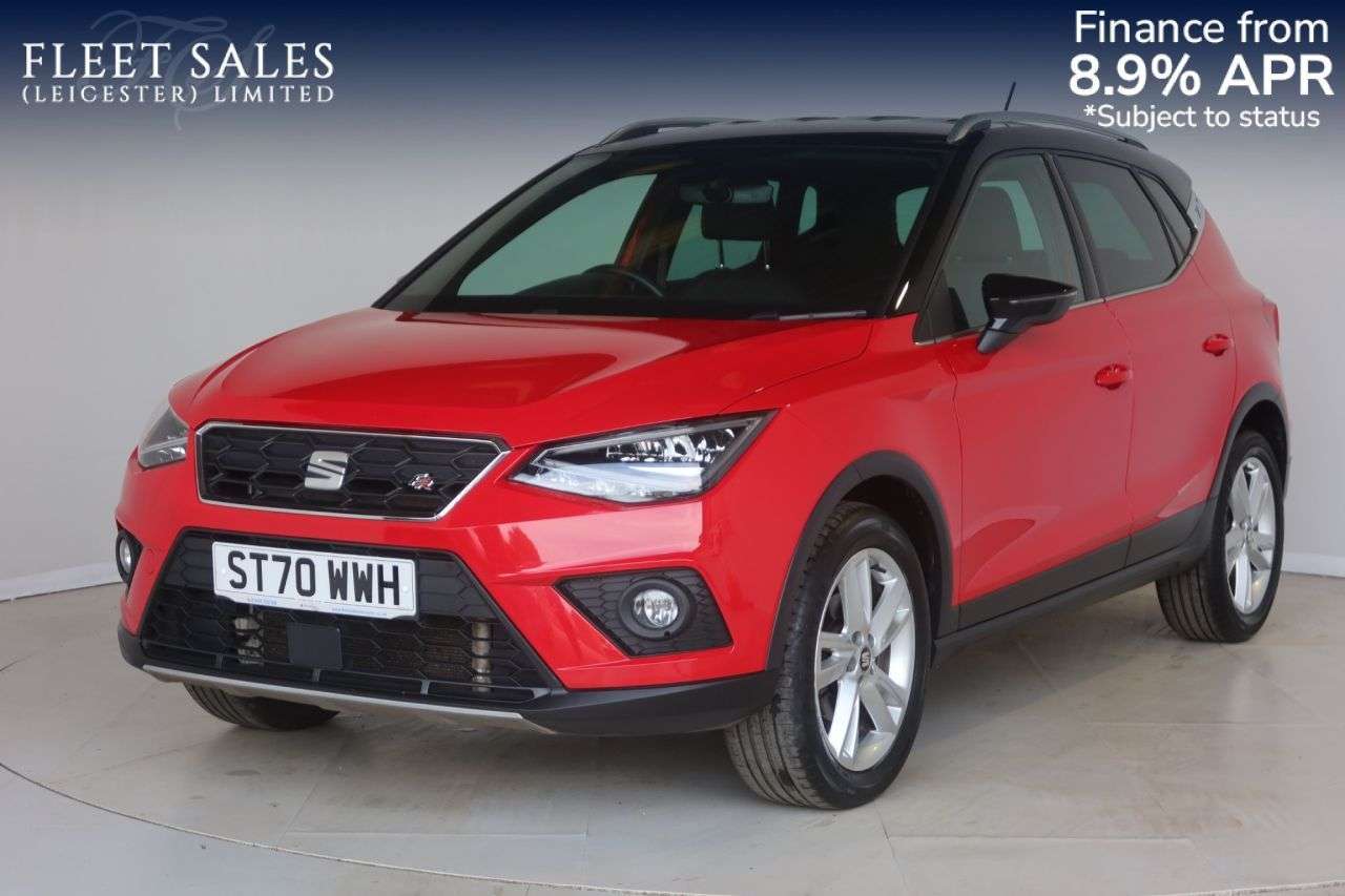 A 2021 SEAT ARONA 1.0 TSI FR SUV 5dr Petrol Manual Euro 6 (s/s) (110 ps) OPTICAL REAR PARKING A 2021 SEAT ARONA 1.0 TSI FR SUV 5dr Petrol Manual Euro 6 (s/s) (110 ps) OPTICAL REAR PARKING