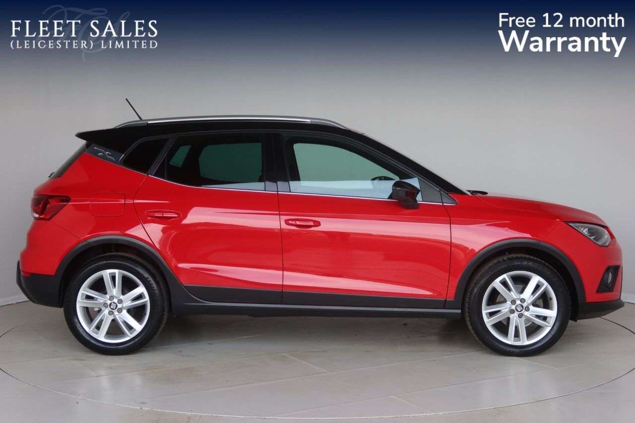 A 2021 SEAT ARONA 1.0 TSI FR SUV 5dr Petrol Manual Euro 6 (s/s) (110 ps) OPTICAL REAR PARKING A 2021 SEAT ARONA 1.0 TSI FR SUV 5dr Petrol Manual Euro 6 (s/s) (110 ps) OPTICAL REAR PARKING