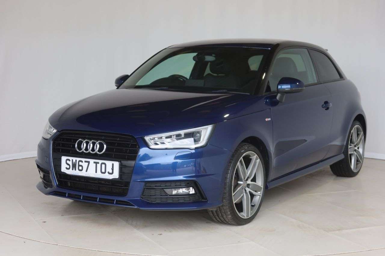 A 2018 AUDI A1 1.4 TFSI S line Hatchback 3dr Petrol Manual Euro 6 (s/s) (Nav) (125 ps) JUS A 2018 AUDI A1 1.4 TFSI S line Hatchback 3dr Petrol Manual Euro 6 (s/s) (Nav) (125 ps) JUS