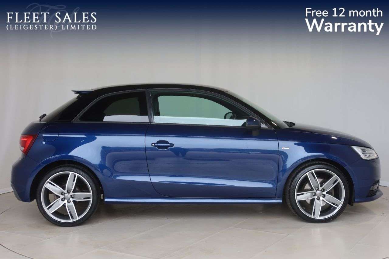 A 2018 AUDI A1 1.4 TFSI S line Hatchback 3dr Petrol Manual Euro 6 (s/s) (Nav) (125 ps) JUS A 2018 AUDI A1 1.4 TFSI S line Hatchback 3dr Petrol Manual Euro 6 (s/s) (Nav) (125 ps) JUS