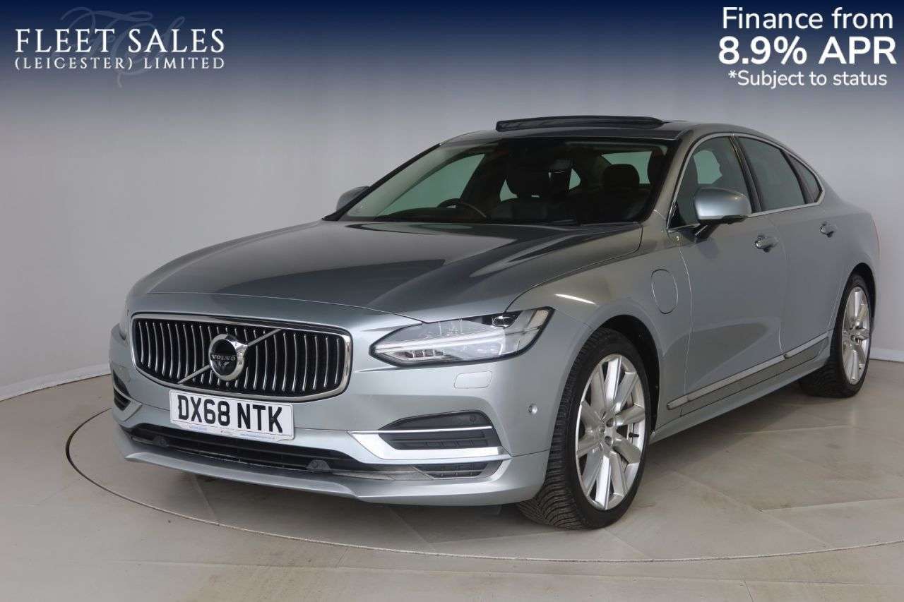 A 2018 VOLVO S90 2.0h T8 Twin Engine 10.4kWh Inscription Pro Saloon 4dr Petrol Plug-in Hybri A 2018 VOLVO S90 2.0h T8 Twin Engine 10.4kWh Inscription Pro Saloon 4dr Petrol Plug-in Hybri