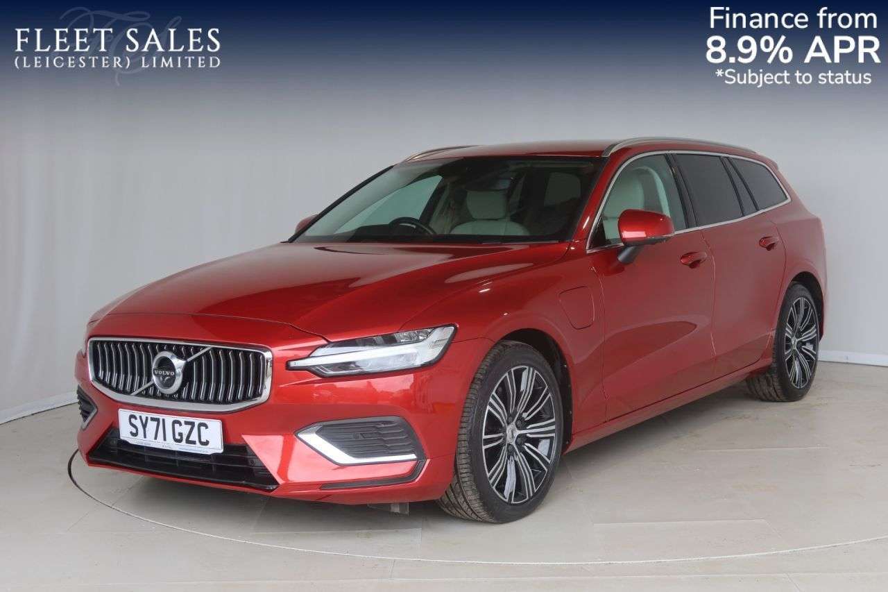 A 2021 VOLVO V60 2.0h T6 Recharge 11.6kWh Inscription Estate 5dr Petrol Plug-in Hybrid Auto A 2021 VOLVO V60 2.0h T6 Recharge 11.6kWh Inscription Estate 5dr Petrol Plug-in Hybrid Auto