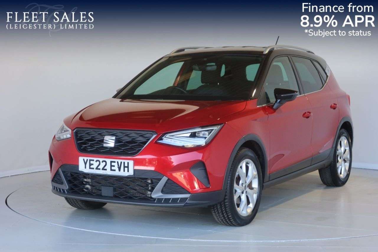 A 2022 SEAT ARONA 1.0 TSI FR SUV 5dr Petrol Manual Euro 6 (s/s) (110 ps) OPTICAL REAR SENSORS A 2022 SEAT ARONA 1.0 TSI FR SUV 5dr Petrol Manual Euro 6 (s/s) (110 ps) OPTICAL REAR SENSORS