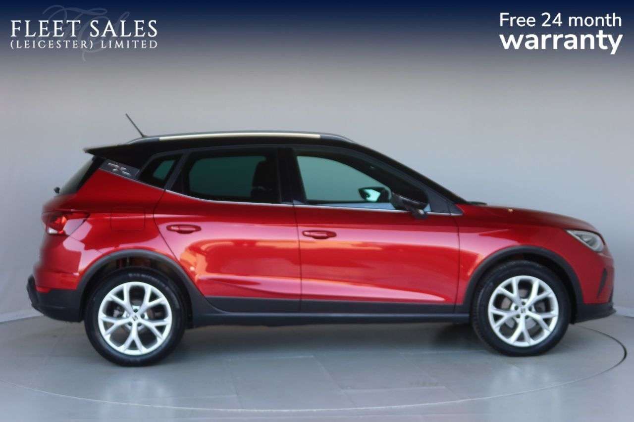 A 2022 SEAT ARONA 1.0 TSI FR SUV 5dr Petrol Manual Euro 6 (s/s) (110 ps) OPTICAL REAR SENSORS A 2022 SEAT ARONA 1.0 TSI FR SUV 5dr Petrol Manual Euro 6 (s/s) (110 ps) OPTICAL REAR SENSORS