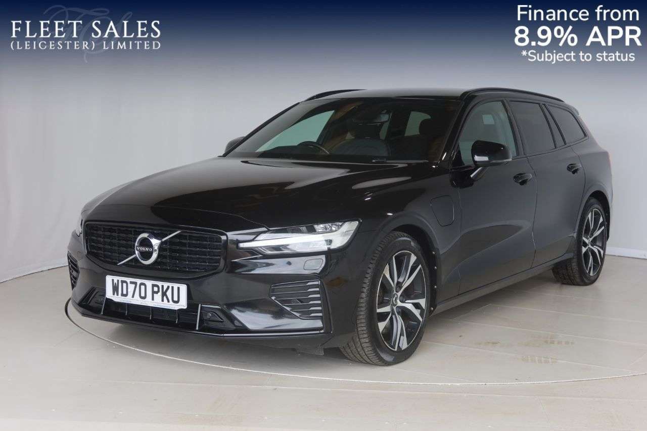 A 2021 VOLVO V60 2.0h T6 Recharge 11.6kWh R-Design Estate 5dr Petrol Plug-in Hybrid Auto AWD A 2021 VOLVO V60 2.0h T6 Recharge 11.6kWh R-Design Estate 5dr Petrol Plug-in Hybrid Auto AWD