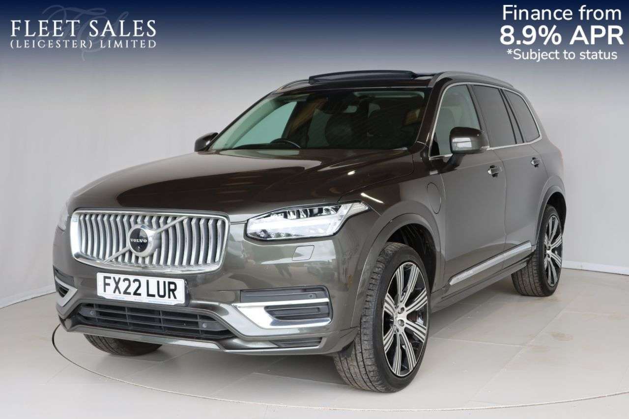 A 2022 VOLVO XC90 2.0h T8 Recharge 18.8kWh Inscription Pro SUV 5dr Petrol Plug-in Hybrid Auto A 2022 VOLVO XC90 2.0h T8 Recharge 18.8kWh Inscription Pro SUV 5dr Petrol Plug-in Hybrid Auto