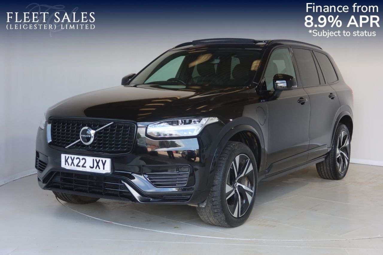 A 2022 VOLVO XC90 2.0h T8 Recharge 18.8kWh R-Design SUV 5dr Petrol Plug-in Hybrid Auto 4WD Eu A 2022 VOLVO XC90 2.0h T8 Recharge 18.8kWh R-Design SUV 5dr Petrol Plug-in Hybrid Auto 4WD Eu