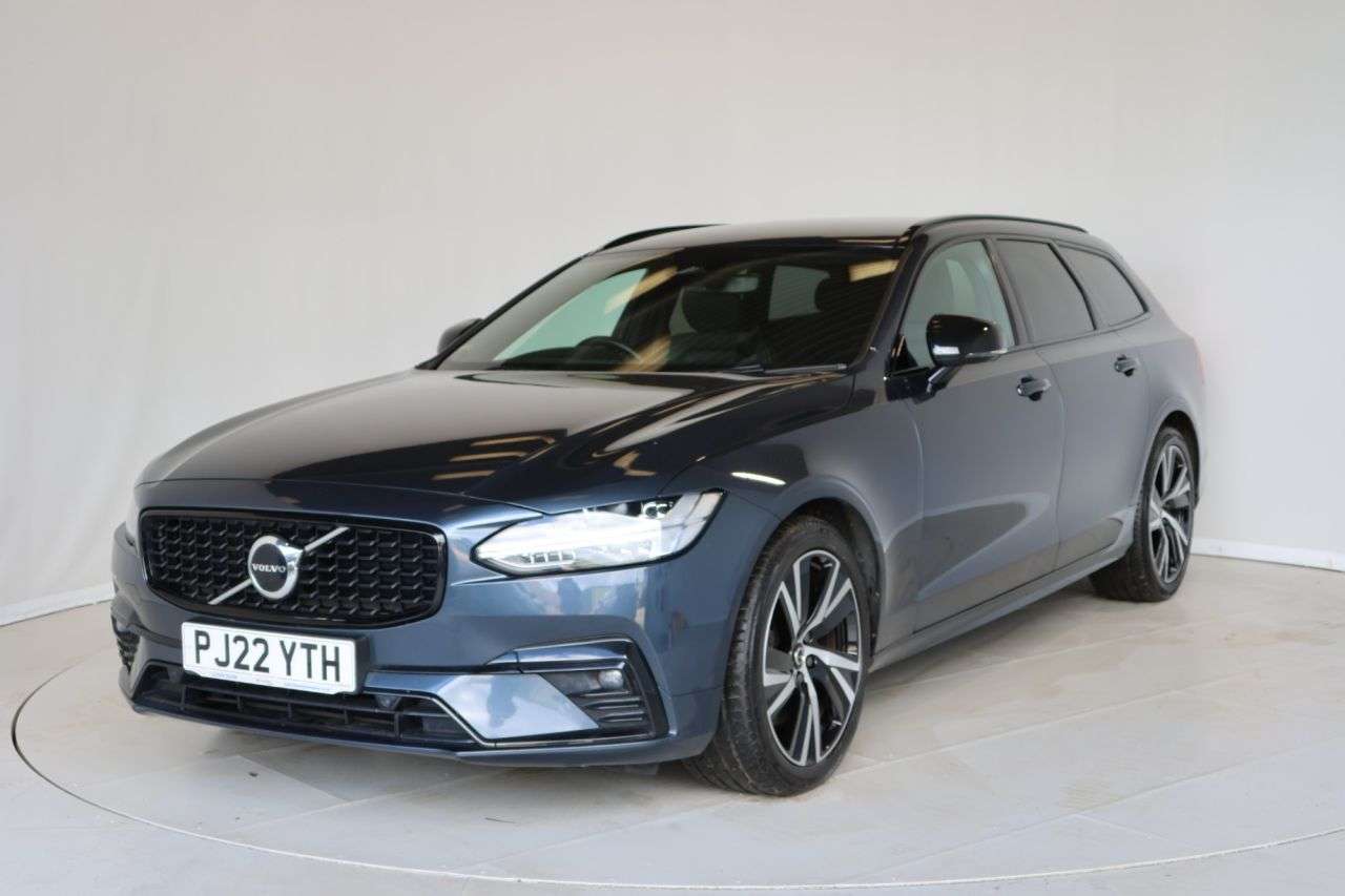 A 2022 VOLVO V90 2.0 B4 MHEV R-Design Estate 5dr Diesel Hybrid Auto Euro 6 (s/s) (197 ps) RE A 2022 VOLVO V90 2.0 B4 MHEV R-Design Estate 5dr Diesel Hybrid Auto Euro 6 (s/s) (197 ps) RE