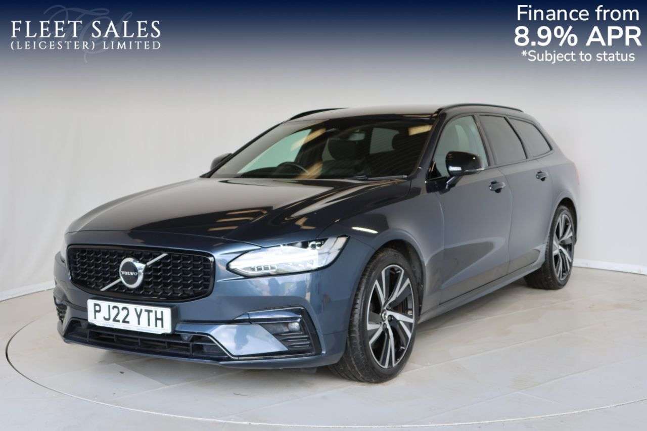 A 2022 VOLVO V90 2.0 B4 MHEV R-Design Estate 5dr Diesel Hybrid Auto Euro 6 (s/s) (197 ps) RE A 2022 VOLVO V90 2.0 B4 MHEV R-Design Estate 5dr Diesel Hybrid Auto Euro 6 (s/s) (197 ps) RE