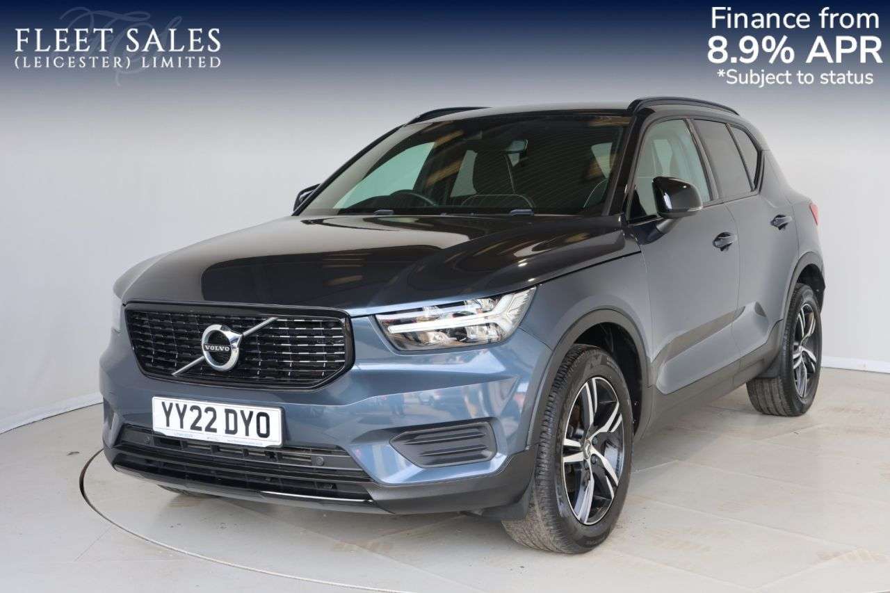 A 2022 VOLVO XC40 1.5 T3 R-Design SUV 5dr Petrol Manual Euro 6 (s/s) (163 ps) HEATED STEERING A 2022 VOLVO XC40 1.5 T3 R-Design SUV 5dr Petrol Manual Euro 6 (s/s) (163 ps) HEATED STEERING