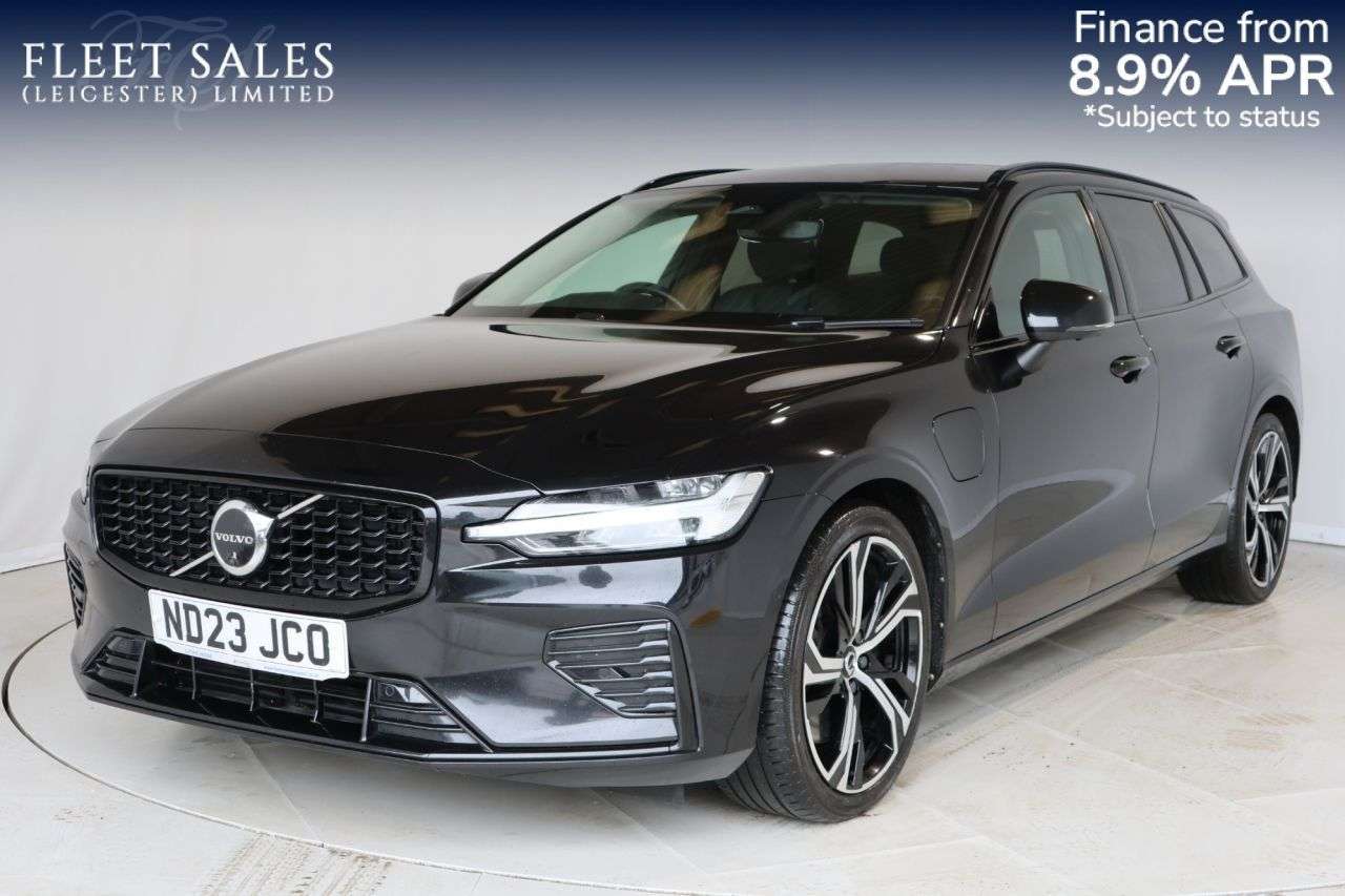 A 2023 VOLVO V60 2.0 T6 Recharge 18.8kWh Plus Estate 5dr Petrol Plug-in Hybrid Auto AWD Euro A 2023 VOLVO V60 2.0 T6 Recharge 18.8kWh Plus Estate 5dr Petrol Plug-in Hybrid Auto AWD Euro