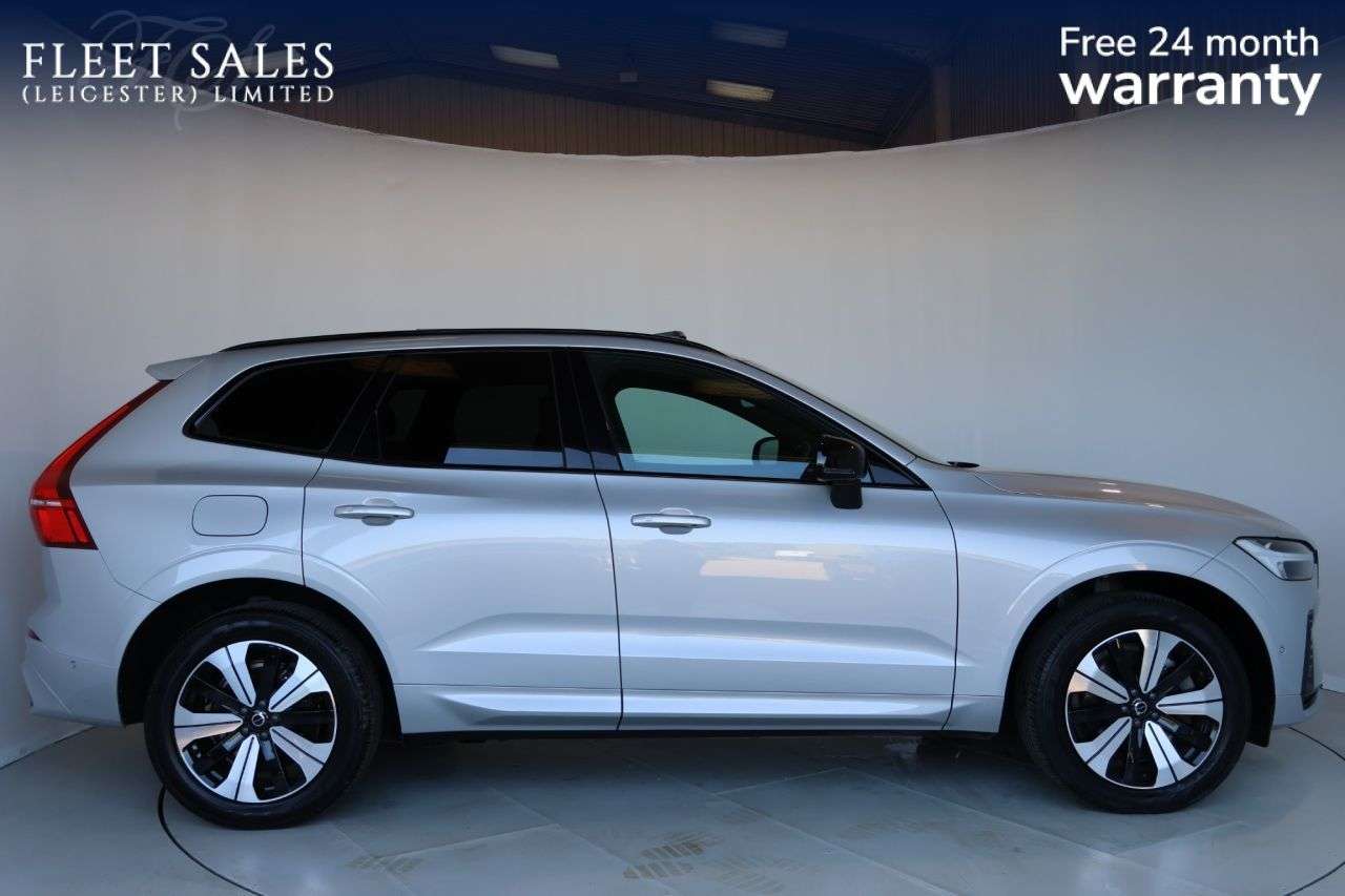 A 2023 VOLVO XC60 2.0h T6 Recharge 18.8kWh Plus SUV 5dr Petrol Plug-in Hybrid Auto AWD Euro 6 A 2023 VOLVO XC60 2.0h T6 Recharge 18.8kWh Plus SUV 5dr Petrol Plug-in Hybrid Auto AWD Euro 6