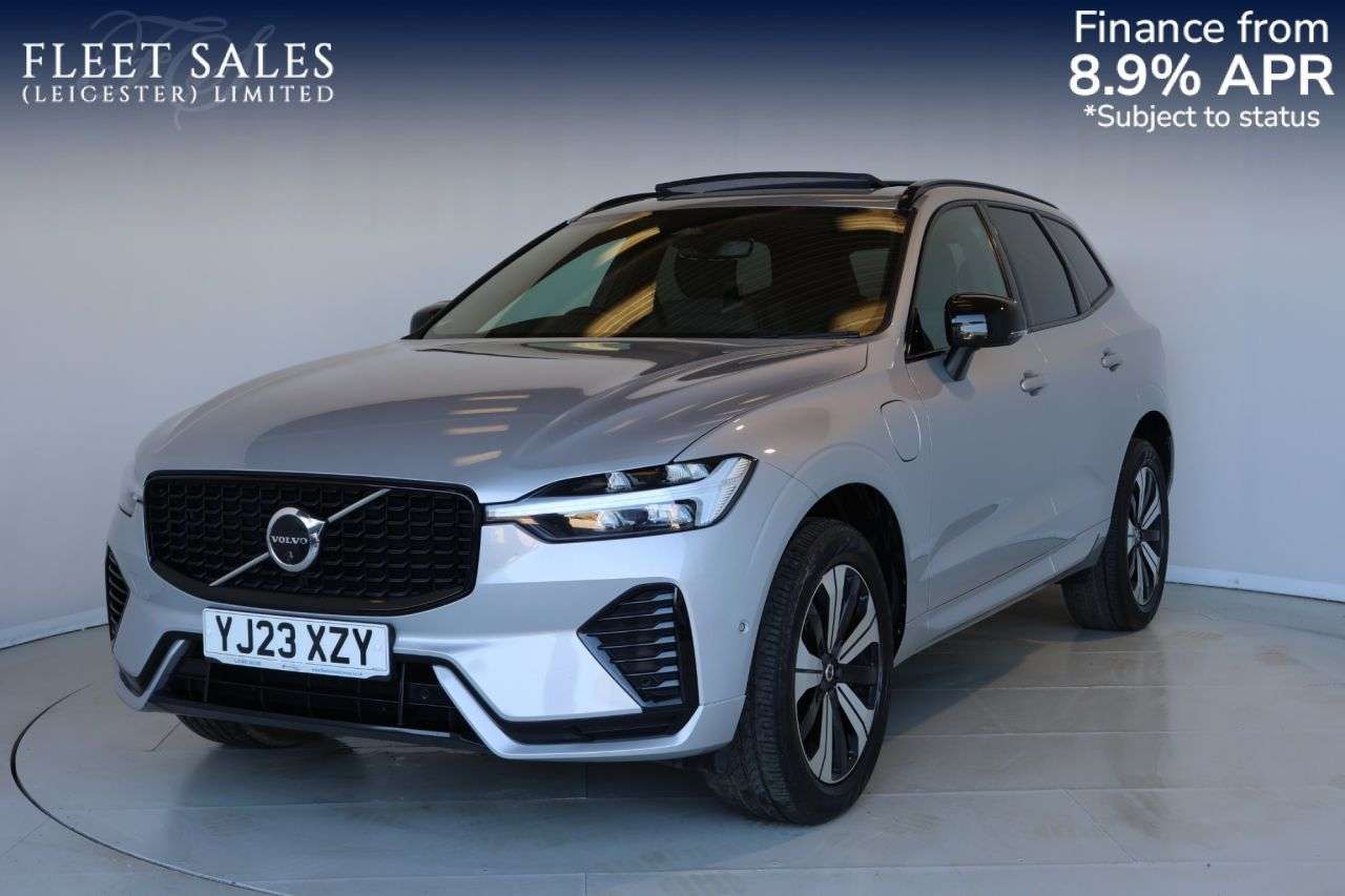 A 2023 VOLVO XC60 2.0h T6 Recharge 18.8kWh Plus SUV 5dr Petrol Plug-in Hybrid Auto AWD Euro 6 A 2023 VOLVO XC60 2.0h T6 Recharge 18.8kWh Plus SUV 5dr Petrol Plug-in Hybrid Auto AWD Euro 6