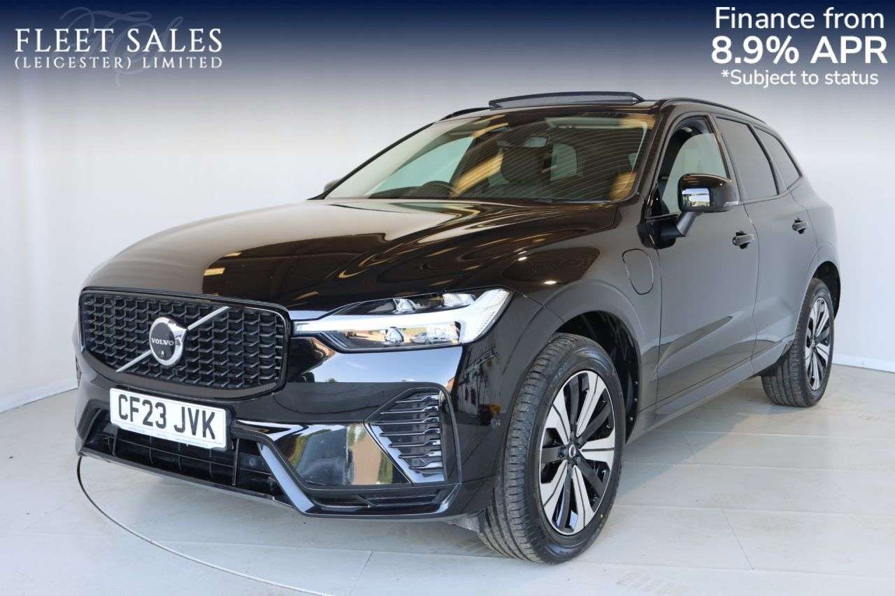 A 2023 VOLVO XC60 2.0h T6 Recharge 18.8kWh Plus SUV 5dr Petrol Plug-in Hybrid Auto AWD Euro 6 A 2023 VOLVO XC60 2.0h T6 Recharge 18.8kWh Plus SUV 5dr Petrol Plug-in Hybrid Auto AWD Euro 6