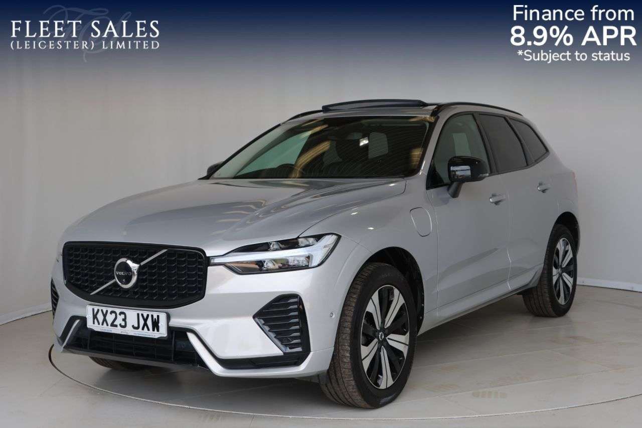 A 2023 VOLVO XC60 2.0h T6 Recharge 18.8kWh Plus SUV 5dr Petrol Plug-in Hybrid Auto AWD Euro 6 A 2023 VOLVO XC60 2.0h T6 Recharge 18.8kWh Plus SUV 5dr Petrol Plug-in Hybrid Auto AWD Euro 6