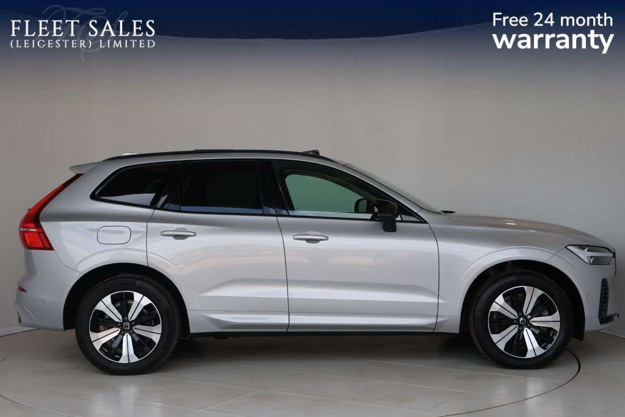 A 2023 VOLVO XC60 2.0h T6 Recharge 18.8kWh Plus SUV 5dr Petrol Plug-in Hybrid Auto AWD Euro 6 A 2023 VOLVO XC60 2.0h T6 Recharge 18.8kWh Plus SUV 5dr Petrol Plug-in Hybrid Auto AWD Euro 6