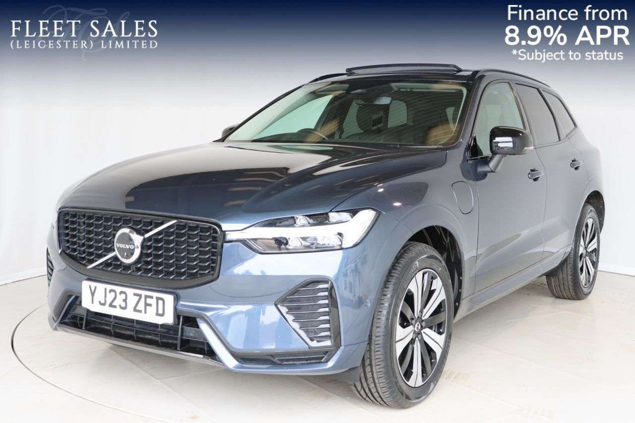 A 2023 VOLVO XC60 2.0h T6 Recharge 18.8kWh Plus SUV 5dr Petrol Plug-in Hybrid Auto AWD Euro 6 A 2023 VOLVO XC60 2.0h T6 Recharge 18.8kWh Plus SUV 5dr Petrol Plug-in Hybrid Auto AWD Euro 6