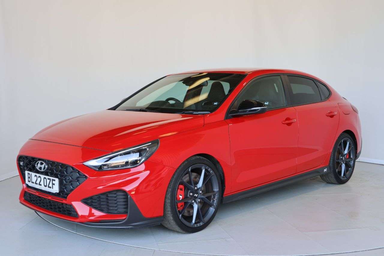 A 2022 HYUNDAI I30 2.0 T-GDi N Performance Fastback 5dr Petrol Manual Euro 6 (s/s) (280 ps) HE A 2022 HYUNDAI I30 2.0 T-GDi N Performance Fastback 5dr Petrol Manual Euro 6 (s/s) (280 ps) HE
