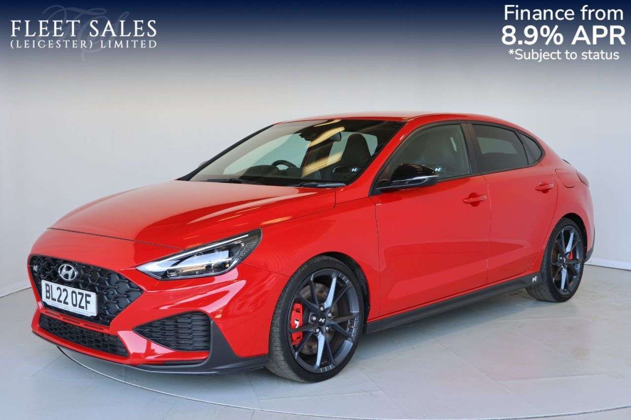 A 2022 HYUNDAI I30 2.0 T-GDi N Performance Fastback 5dr Petrol Manual Euro 6 (s/s) (280 ps) HE A 2022 HYUNDAI I30 2.0 T-GDi N Performance Fastback 5dr Petrol Manual Euro 6 (s/s) (280 ps) HE