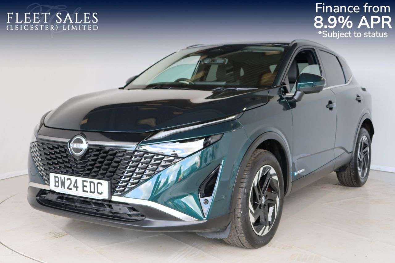 A 2024 NISSAN QASHQAI 1.5 h e-POWER N-Connecta SUV 5dr Petrol Hybrid Auto Euro 6 (s/s) (190 ps) 3 A 2024 NISSAN QASHQAI 1.5 h e-POWER N-Connecta SUV 5dr Petrol Hybrid Auto Euro 6 (s/s) (190 ps) 3
